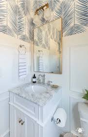 At that time, it consists of a sink and a toilet. Coastal Powder Room A Modern Classic Design Kelley Nan