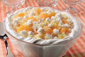 Heavenly Ambrosia In A Cloud Recipe Kraft Recipes Fruit Salad Recipes Food