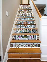 Spatula ()tinted stain (we will get to what i used in a bit but if you want to use something different than me then you could use this one here); Painted Stairways Stained Glass Flowers Riserart