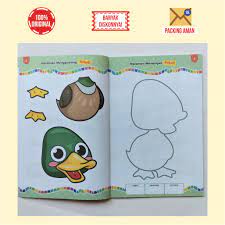 Kegiatan menempel pun bisa disiasati tanpa lem. Download Buku Menggunting Dan Menempel Cara Golden