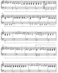 Stay By Rihanna And Mikky Ekko Easy Piano Sheet Music Download