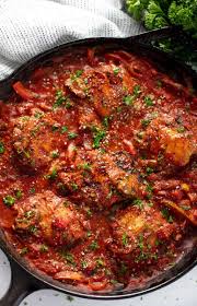 Mom S Chicken Cacciatore Recipe Cacciatore Recipes Chicken Cacciatore Recipe Classic Chicken Recipe