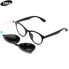 Vega Polarized Clip On Sunglasses For Eye Glasses Frames Eyeglasses With Clip On Sunglasses Magnetic Glasses Clip On Sunglasses Mens Glasses Eye Glasses Frames