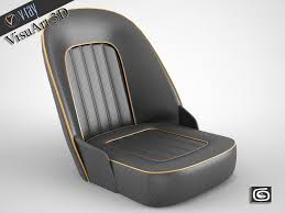 Max Austin Healey Seat 3d Model Austin Healey Austin Car Seats