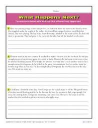 What Happens Next Inference Worksheets Inferencing Inference Making Inferences