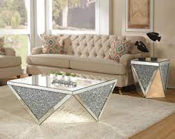 These mirror end table are offered in various shapes and sizes ranging from trendy to classic ones. Noralie Ii Mirrored Coffee Table