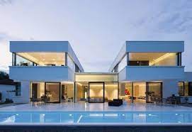 solid alpine white privat haus bavaria von hi macs verbundwerkstoff fassaden architektur bei sty houses in germany modern house design architecture house