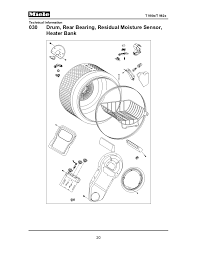 Ironing textiles which have been washed in water and are suitable for machine ironing. Miele Gas Dryer T9820 Service Manual