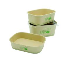 300 Barquettes Bambou Enduit Pp 500 Cc 17 3 X 12 X 4 Cm Blot