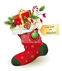 Bin ich nicht mehr auf dem laufenden und habe einen trend verpasst? Nikolaus Geschenk Mit Grusskarte Fototapete Fototapeten Tanne Mistel Lebkuchen Myloview De