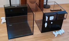 External Silent Overflow In 50g Tank Reef Central Online Community Aquarium Setup Sea Aquarium Overflowing
