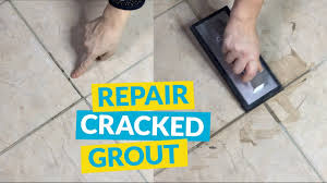 I know fellow tilers who had to retile a whole floor simply because they chipped a tile during grout removal. Repair Cracked Grout Youtube