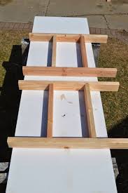 Remodelaholic Build A Patio Table With Built In Ice Boxes Diy Patio Table Patio Table Diy Patio