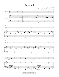 Canon in d (johann christoph pachelbel) sheet music download and print. Canon In D Violin And Piano Print Sheet Music Now