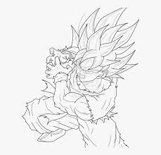 This made his hair bright red. 28 Collection Of Super Saiyan Blue Goku Coloring Pages Goku Super Saiyan Dragon Ball Z Coloring Pages Hd Png Download Transparent Png Image Pngitem