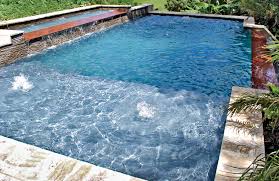 Modified Rectangular Swimming Pool Pictures Blue Haven Pools In 2020 Swimming Pool Pictures Blue Haven Pools Swimming Pools