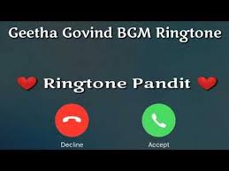 Geetha Govindam Bgm Ringtones Geetha Govindam Background Music Download Now Youtube Music Download Ringtones Download