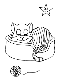 Wij hebben de leukste poezen kleurplaten voor kinderen op een rij gezet! Kleurplaat Dieren Kat