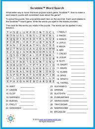 Crossword solver uses a database of over 350,000 words, 118,000 definitions, 2.5 million thesaurus entries and an ever expanding database of clues to provide you with the answers to your unsolved crossword puzzles and clues. Fun Scrabble Word Search