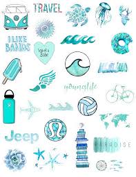 Teal Tumblr Stickers Aesthetic Blue Waves Aqua Edi Aesthetic Aqua Blue Edi Macbook Stickers Teal Tu In 2020 Tumblr Stickers Homemade Stickers Diy Stickers