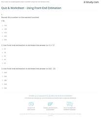 Estimation Worksheets Kids Activities