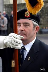 A few photos of John Mycroft, Standard Bearer for St. Clears Royal British  Legion, for over 30 years.