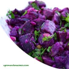 Summer Vitelotte Potato Salad Essen Essen Und Trinken Summer