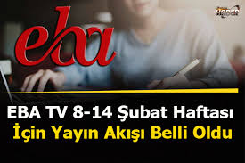 Trt 1 yayın akışı sayfamızda bulunan güncel bilgiler ile haftalık olarak hangi dizi ve programların yayınlandığını kolayca öğrenebilirsiniz! Eba Tv 8 14 Subat Haftasi Icin Yayin Akisi Belli Oldu