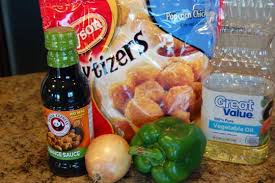 Beef, onions and red bell peppers served in a sweet/sour sauce. Orange Chicken Eat At Home