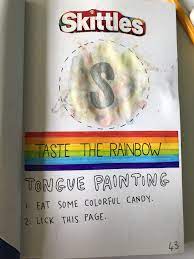 Pin by Kaitlyn Agnew on Wreck this journal | Wreck this journal, Taste the  rainbow, Colorful candy