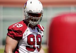 Even threw in the humidity for an extra challenge. Arizona Cardinals Chandler Jones Jordan Hicks Skipping Mini Camp