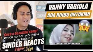 Satu jiwa channel 05 december 2020. Vanny Vabiola Ada Rindu Untukmu Official Music Video Singer Reaction Youtube