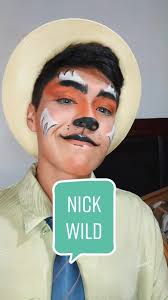 Maquillaje De Nick Wilde