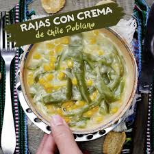 Cómo explicar una receta de cocina con perífrasis de obligación y presente. Como Hacer Rajas Con Crema Receta De Comida Mexicana En Video Receta Vegetariana Recetas De Comida Mexicana Recetas De Comida Comidas Caseras Mexicanas