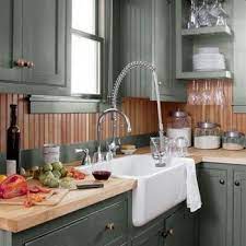 Beadboard is an inexpensive, easy diy option for a backsplash and also goes with the somewhat farmhouse look i. Inexpensive Kitchen Backsplash Ideas Budget Friendly Backsplash Options Cost To Install A Backsplash