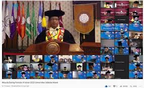 Anyone with the slightest intelligence could have foreseen this. Wisuda Daring Rektor Uns Harap Wisudawan Aktif Putus Mata Rantai Covid 19 Okezone News