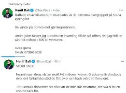 Tror jag börjar förstå hanif mer och mer. Den Brutala Brottskulturen Har For Att Stanna Debatt Ifokus