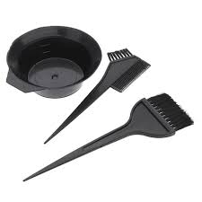 The metal may cause a chemical reaction with your color. Hair Dye Brush Bowl Set Hair Dye Kit Laroc Cosmetics