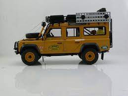 I will present my project of a land rover 110 camel trophy i do not speak english well, but try to explain. Land Rover Defender 110 Tdi Camel Trophy Camel Trophy 1 18 Alm810305 Almost Real Modellauto Zu Verkaufen