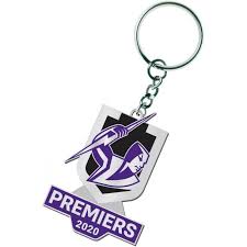 Melbourne storm have today unveiled a new logo ahead of the 2019 season. Melbourne Storm Nrl 2020 Premiers Premiership Logo Keyring