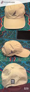 Nautica Hat In Perfect Clean Condition Unique Hat With J Over 80 Worlds 2003 On Left Port Worth Boat Club On Right N Unique Hats Nautica Hats