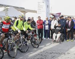 The north of qatar ride was also one of our goals and were very happy to have completed it. Qatar News Agency A Twitter He The Prime Minister And Minister Of Interior Opened The Olympic Cycling Lane On Al Khor Coastal Road On Tuesday Morning As Part Of He S Participation In