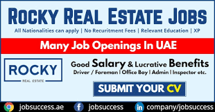 Some of the most common responsibilities include renting, buying or selling clients' properties. Rocky Real Estate Careers In Dubai Announced Job Vacancies