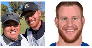 Did I just Daddy Caddy a @U.S.KidsGolf Tournament with ex-Colts QB Carson  Wentz?! 😳