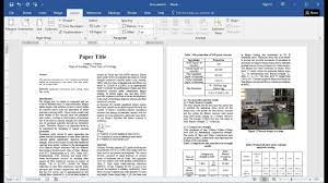 How To Prepare Research Paper For Publication In Ms Word Easy Youtube