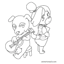 Here is a complete list of every villager in the game, plus their personality, birthday, favorite colors and styles. Animal Crossing Coloring Pages