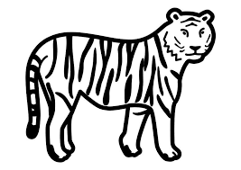 Dibujos De Tigres Para Colorear