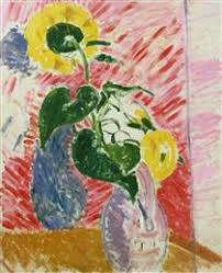 'vase of irises' was created in 1912 by henri matisse in expressionism style. Vase With Two Handles A Bunch Of Flowers 1907 Henri Matisse Wikiart Org