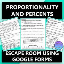 Use proportional relationships to solve multistep ratio and percent problems. Proportions Google Form Worksheets Teaching Resources Tpt