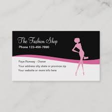 Customize your business cards with dozens of themes, colors, and styles to make an impression. Fashion Apparel Shop Business Card Zazzle Com In 2021 Fashion Business Cards Boutique Business Cards Business Card Design